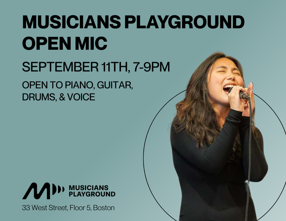 Musicians Playground September Open Mic Performance